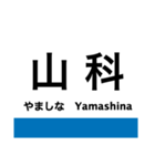 東海道本線5・北陸本線(敦賀-米原-京都)（個別スタンプ：30）