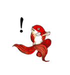 戯画金魚（個別スタンプ：11）