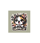 Cat in FPS Action: Anime Stickers（個別スタンプ：2）