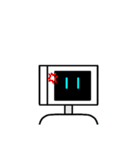テレビヘッド君スタンプ（個別スタンプ：14）