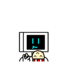 テレビヘッド君スタンプ（個別スタンプ：24）