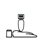 テレビヘッド君スタンプ（個別スタンプ：35）