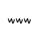 顔文字のなかま( ੭˙꒳ ˙)੭（個別スタンプ：7）