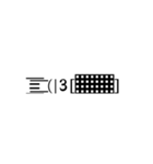 顔文字のなかま( ੭˙꒳ ˙)੭（個別スタンプ：33）