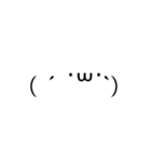 顔文字のなかま( ੭˙꒳ ˙)੭（個別スタンプ：36）