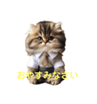 可愛い猫ちゃん秘書（個別スタンプ：2）