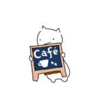 カフェねこ店長（個別スタンプ：3）