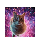 飛び出す 宇宙猫 space cat（個別スタンプ：8）
