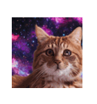 飛び出す 宇宙猫 space cat（個別スタンプ：15）