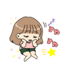 日常に使える女の子と男の子(お試し（個別スタンプ：4）