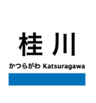 東海道本線6(京都-神戸) 京都線・神戸線（個別スタンプ：3）