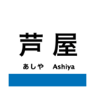 東海道本線6(京都-神戸) 京都線・神戸線（個別スタンプ：24）