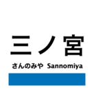 東海道本線6(京都-神戸) 京都線・神戸線（個別スタンプ：31）