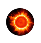 輝く未来を照らす、偉大なる太陽 超貴重（個別スタンプ：1）