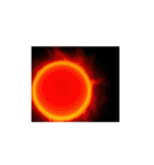 光と力、生命を育む太陽の輝き。夢と希望（個別スタンプ：24）