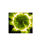 光と力、生命を育む太陽の輝き。夢と希望（個別スタンプ：30）