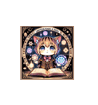 Tabby Cat's RPG Adventure Chibi Stickers（個別スタンプ：8）