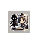 Tabby Cat's RPG Adventure Chibi Stickers（個別スタンプ：29）