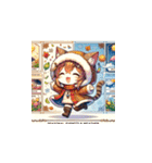 Tabby Cat's RPG Adventure Chibi Stickers（個別スタンプ：38）