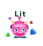 Pink AI robot（個別スタンプ：3）