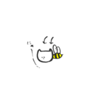 ねこバチ（個別スタンプ：4）