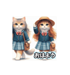 猫耳ギャル女子高生（個別スタンプ：37）