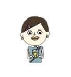 女子の四六時中（個別スタンプ：4）