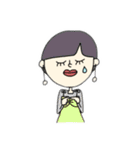 女子の四六時中（個別スタンプ：5）