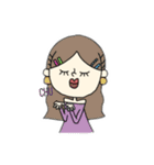 女子の四六時中（個別スタンプ：6）