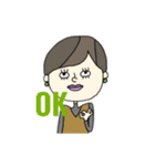 女子の四六時中（個別スタンプ：9）