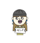 女子の四六時中（個別スタンプ：19）