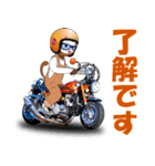 ミニバイクのスタンプ 4mini（個別スタンプ：11）