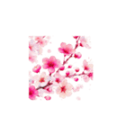 桜アートスタンプ（個別スタンプ：2）