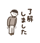 くれよんで描いてみた（挨拶）（個別スタンプ：4）