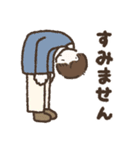 くれよんで描いてみた（あいさつ）（個別スタンプ：15）