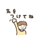 くれよんで描いてみた（あいさつ）（個別スタンプ：31）