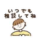 くれよんで描いてみた（あいさつ）（個別スタンプ：38）