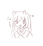 貧弱さん（イラスト（個別スタンプ：4）