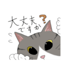 猫かぶり！ていねいな猫チャンたち（個別スタンプ：10）