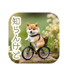 サイクリング柴犬の日常（個別スタンプ：15）