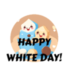 HAPPY WHITE DAY！ (定番言葉)（個別スタンプ：8）