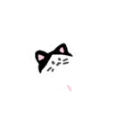 Simple Kitty シンプル猫 cat（個別スタンプ：2）