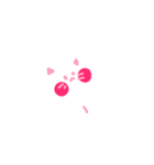 Simple Kitty シンプル猫 cat（個別スタンプ：4）