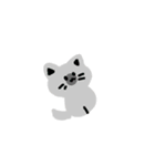 Simple Kitty シンプル猫 cat（個別スタンプ：6）