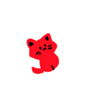 Simple Kitty シンプル猫 cat（個別スタンプ：13）