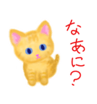 子猫茶トラらら（個別スタンプ：5）