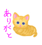 子猫茶トラらら（個別スタンプ：6）