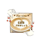 フードスタンプ♡コーヒー（個別スタンプ：16）