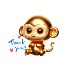 Golden Monkey Stamp！（個別スタンプ：8）