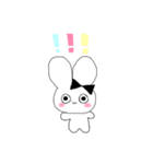 ヘンメラなうさぎ（個別スタンプ：3）
